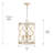 3 - Light Statement Cylinder Pendant - Antique Ivory-722175519