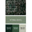 Art mural abstrait en métal vert 32 fleurs-1807609347