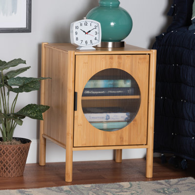 Emilin Solid Wood End Table