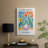 Matisse X Framed Print -Gallery Wrapped Cavas