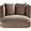 Chaise en velours Ethalind-707734834