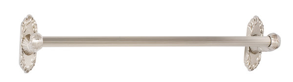 Barre à serviettes murale Ribbon and Reed, Nickel satiné