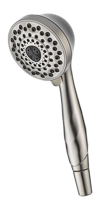 Universal Showering Components Full/Standard Handheld Shower Head, Brilliance Stainless