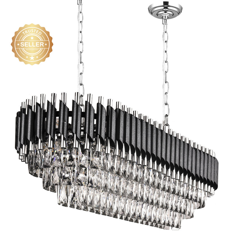 Lustre à niveaux 12 lumières Iqra