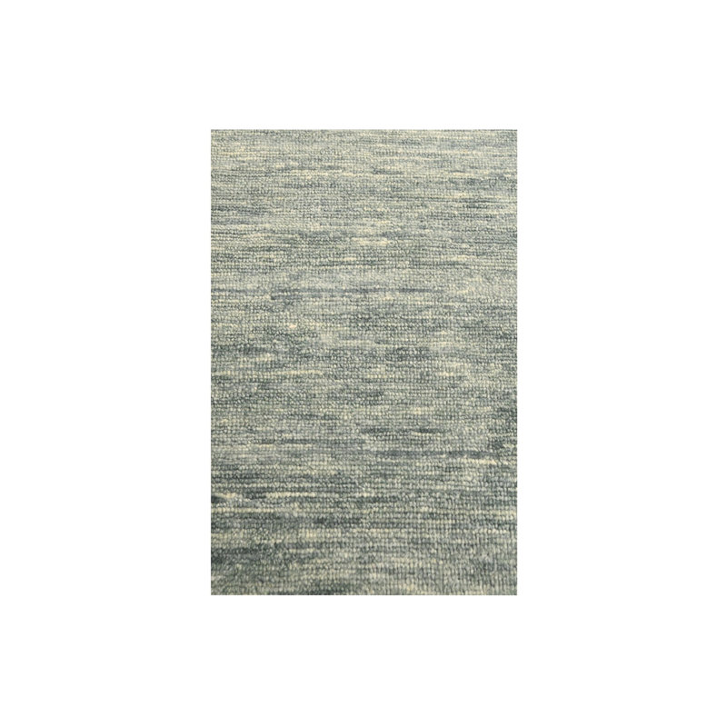 Tapis gris uni en laine 2 pi x 3 pi 2A x 5 pi