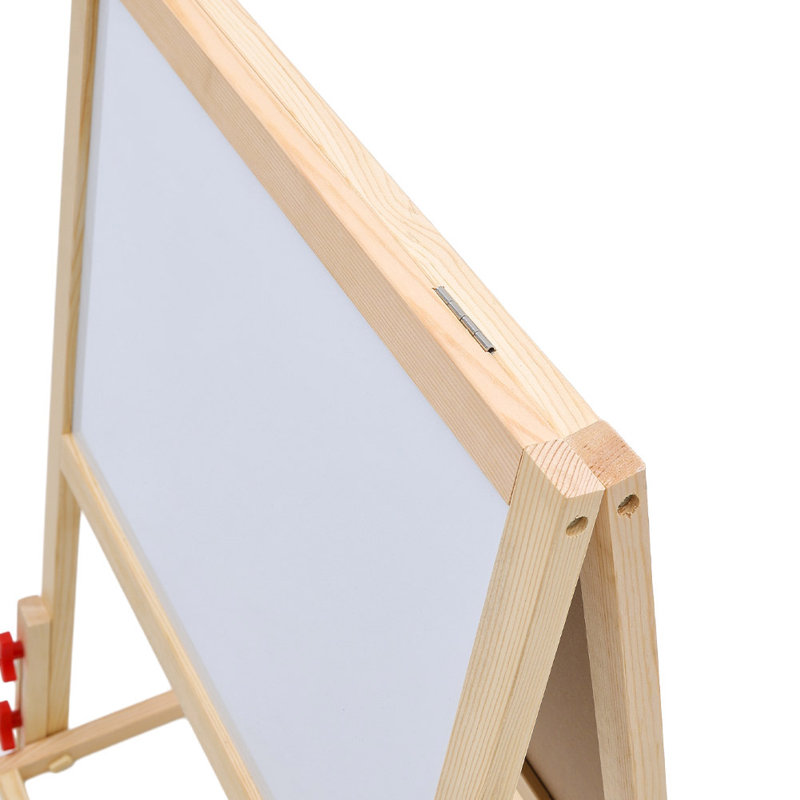 Mykerria 17 Stories Adjustable Wood Board Easel