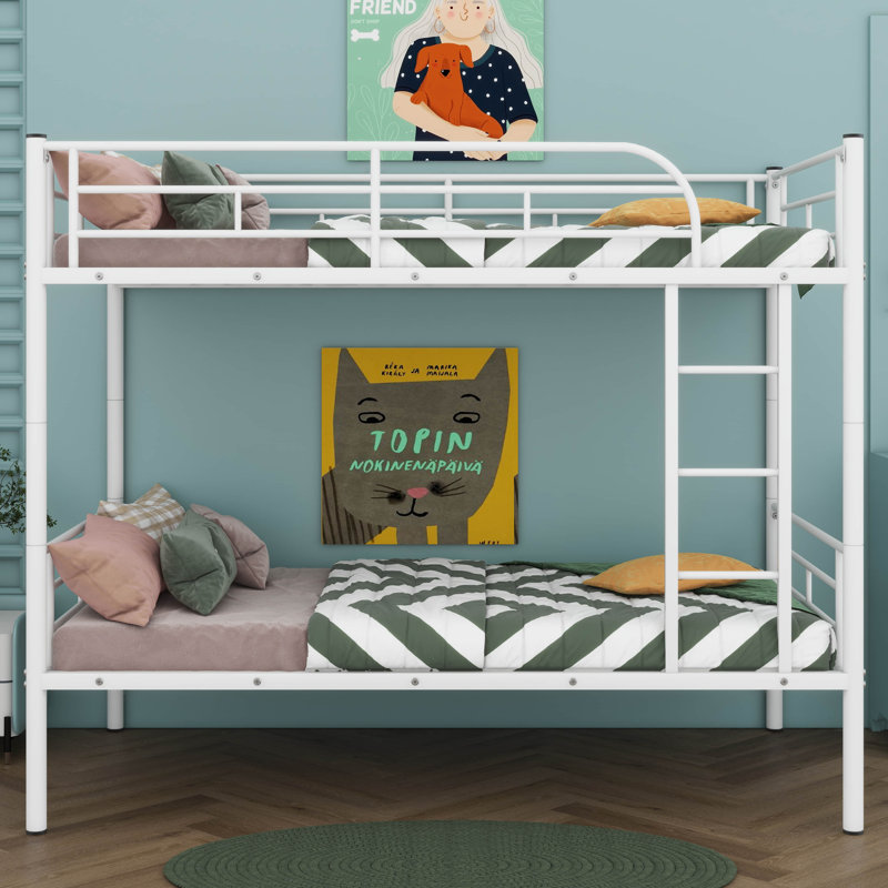 Lit superposé simple Amilyn Kids, Blanc