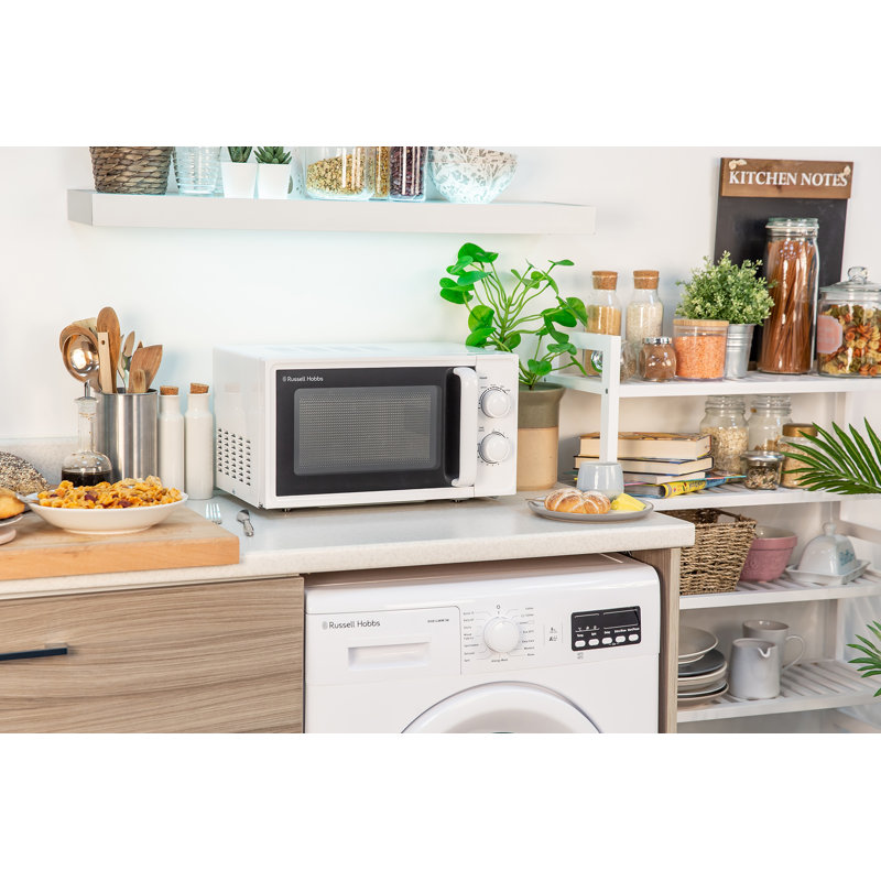 Russell Hobbs Rhm1725b 17l Textures Manual Microwave, White