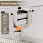 Base de meuble-lavabo double 48 po seulement, sans comptoir, assemblage requis-120788178