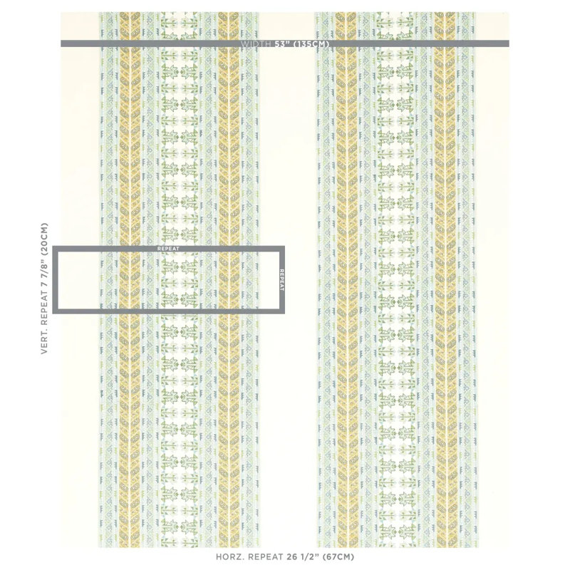 Tissu brodé Vinka, Minéral / ivoire