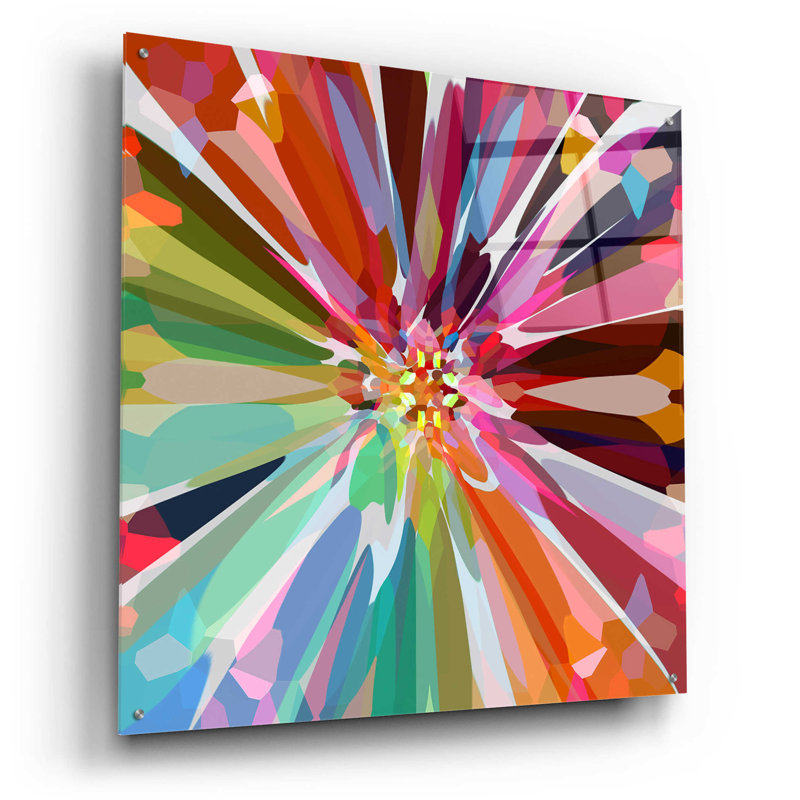 «Flower 16» par Shandra Smith, impression sans cadre, H 36 po x l 36 po x P 0,12 po