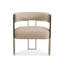 Modern Streamline Barrel Chair