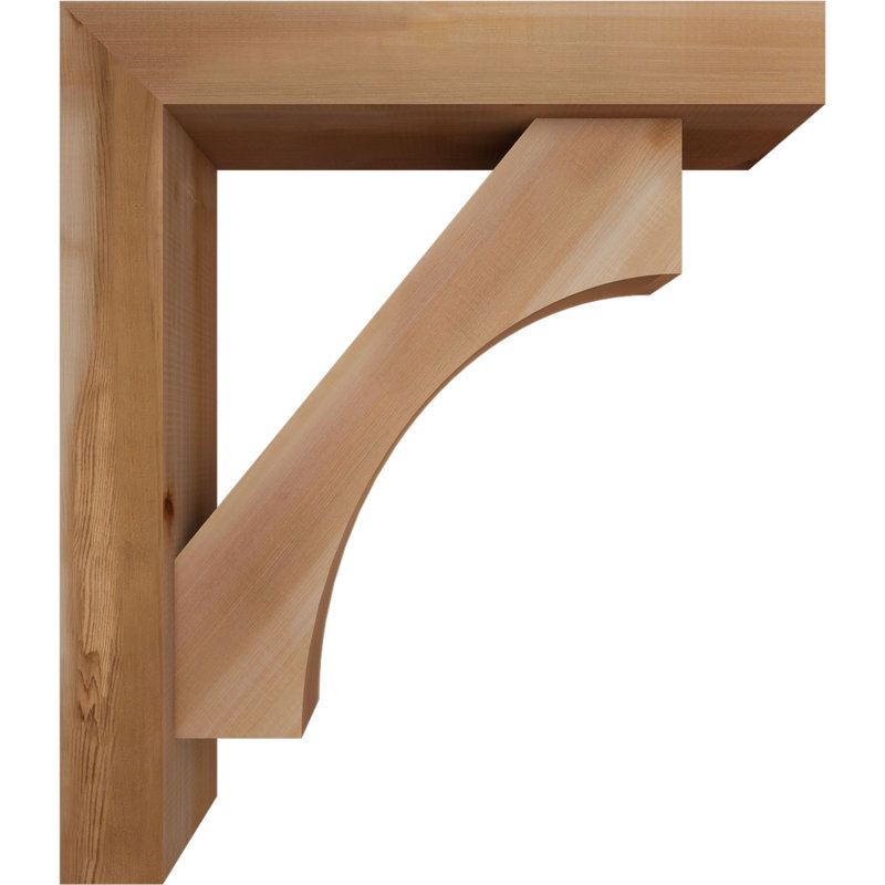 Support Westlake Block avec support décalé, 30 x 26, Cèdre rouge occidental de l 5 1/2 po (lisse)
