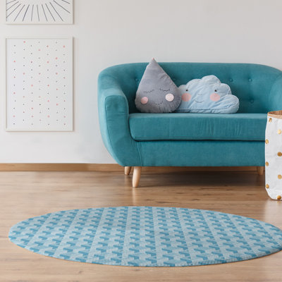 Chenille Geometric Indoor Rug