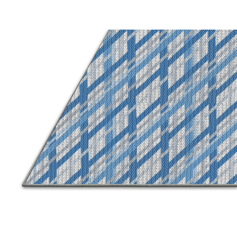 Geometric Indoor Rug, Rectangle 7' x 9'