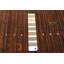 Tapis brun Kashkuli Gabbeh 3 pi 11 po x 6 pi 1 po