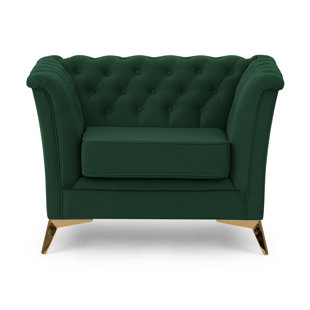 Whitby Velvet Chesterfield Chair