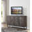 Kaelyn 66" Wide Wood Four Door Weathered Brown Credenza-14404804