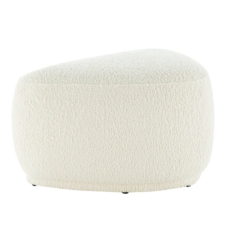 Adna 26.5'' Triangular Upholstered Ottoman