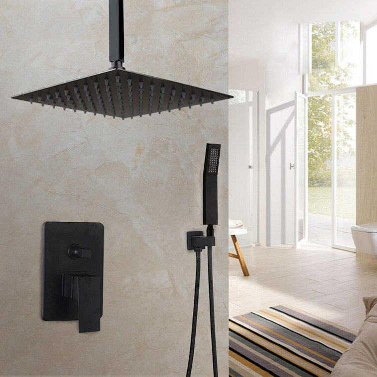 Système de douche complet avec valve brute