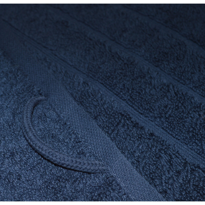 Hotel Luxury Heavyweight Bath Sheet Single, Navy