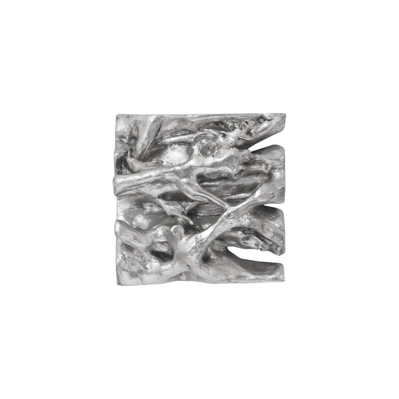 Cast Naturals Square Root Tile Wall Décor