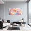 Plantes et fleurs, pivoines pastel, reproduction d'art sur toile-981244032