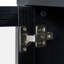 Elegant Dome Cabinet - Armoire garde-manger polyvalente avec savoir-faire antique et grand espace de rangement pour n'importe quelle pièce, noir-1537293023