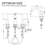 Widespread 2 Handles Bathroom Faucet With Pop Up Sink Drainen-118546193
