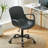 Office Chair With Wheels Task Chair Adjustable Swivel Seat With Fixed Arm Faux Leather Pad Work Computer Desk Chairs Vanity Chairs For Home Office-145769944