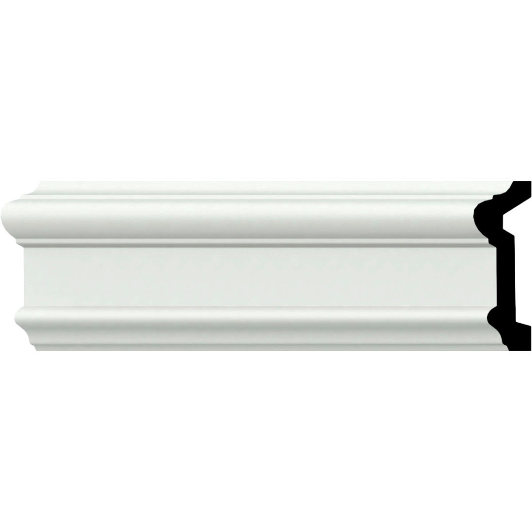Dublin 3.63'' H x 96'' W x 1.25'' D Urethane Bracket / Corbel Ekena Millwork