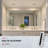 Linear 7" LED Recessed Linear Light with J-Box, Grille Anti-Glare Mini Slot Light, Dimmable