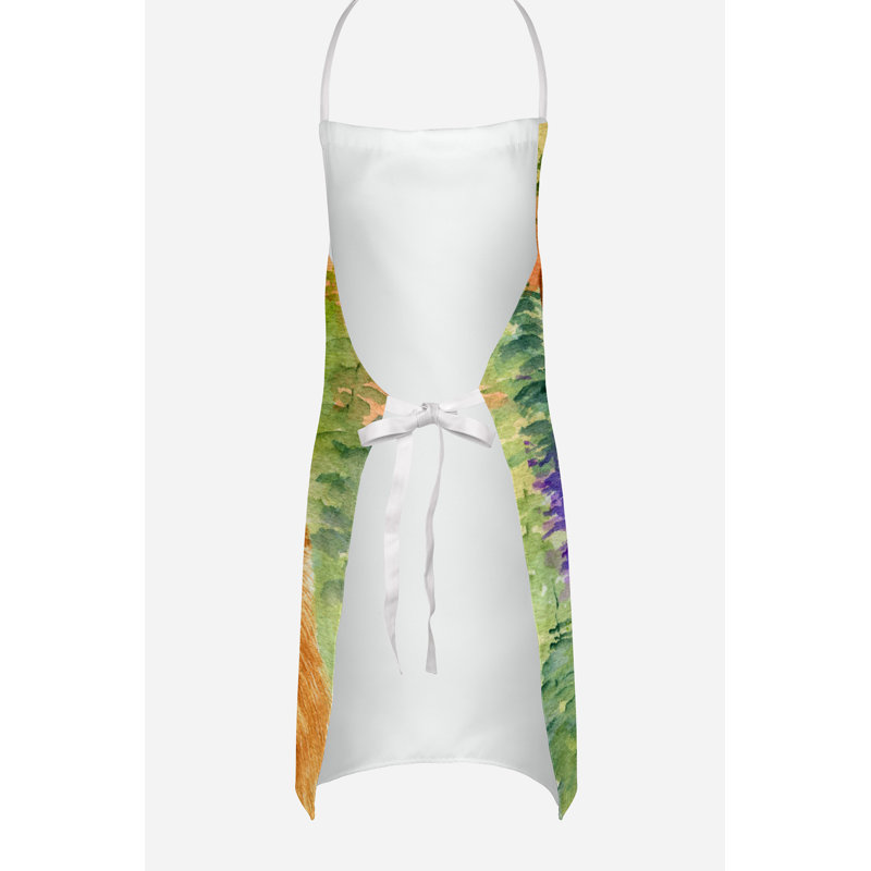 No Pattern Bib Apron