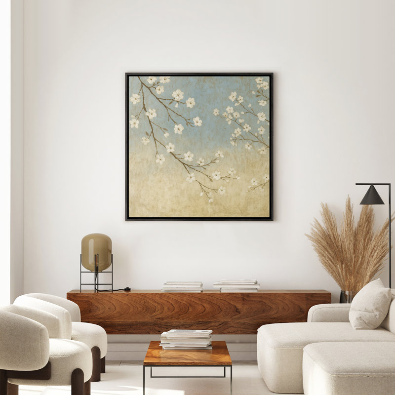 Art mural encadré abstrait rétro antique classique pour chambre à coucher, H 16 po x l 16 po, Noir