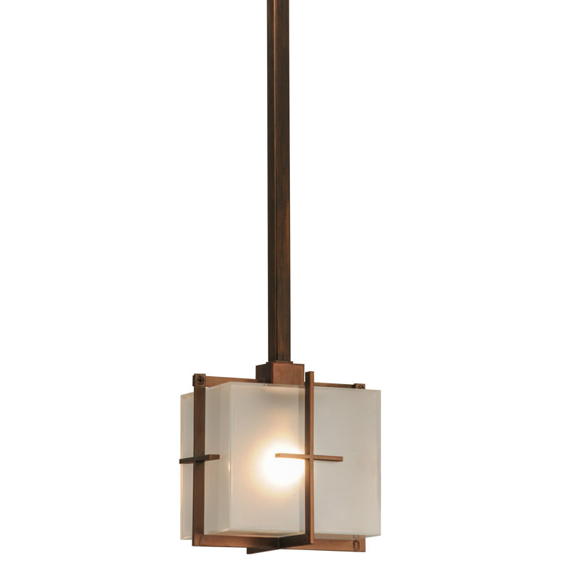 Liana 1 - Light Brushed Copper Single Pendant