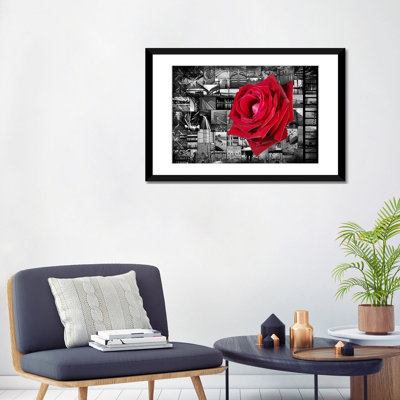 « rose po city », impression sur toile Donovan Kade