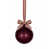 Tissu écossais rouge merlot