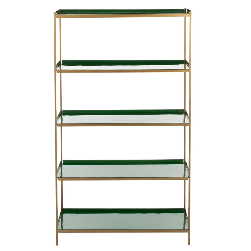 Etagere Bookcase, Green