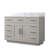 White Oak Single Bath Vanity With 48 - Inch Width, 22 Depth, Marble Top, Solid Wood Construction, Soft Close Functionality In Oak, In. W, D, Featuring Surface, Frame, Closing Function