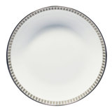 Plumes Porcelain Soup Plate