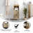 Dune Farmhouse Bathroom Storage Organizer with Drawers and Open Shelf-95375548