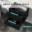 Meuble-lavabo mural 24 po noir, lavabo non inclus