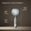 Awaken B90 with Eco-Boost Technology Full Handheld Shower Head-2138259712