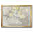 Toile avec cadre flottant or