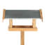 Rectangular Oak Bird Table