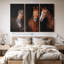 Animal «Brown Stallion Horses Canvas Print» sur-98864342
