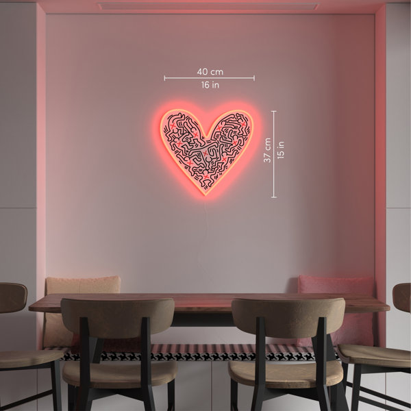 Dance Love, YP x Keith Haring, LED Neon Sign 
