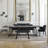 Simple rectangular solid wood dining table-110359119