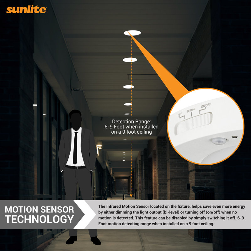 LED Flush Mount, 8.19" H x 8.19" W x 8.19" D