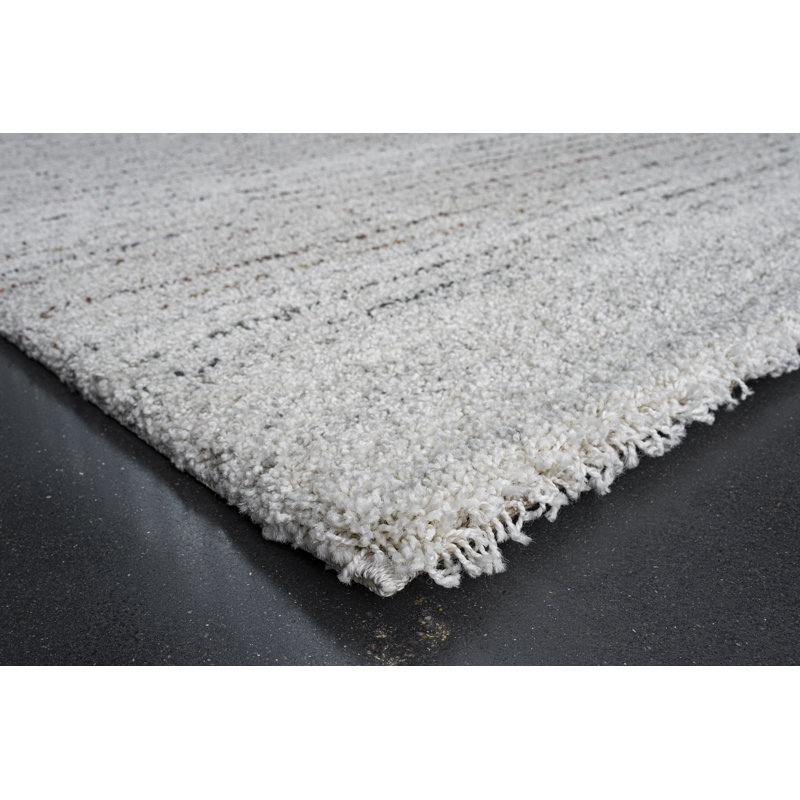 Granada Liora Ivory, Gold, Green, Rust, Grey And Charcoal Polypropylene Area Rug, Rectangle 5'3" x 7'6"